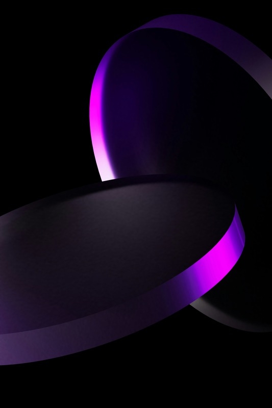 Fluo disks in the dark