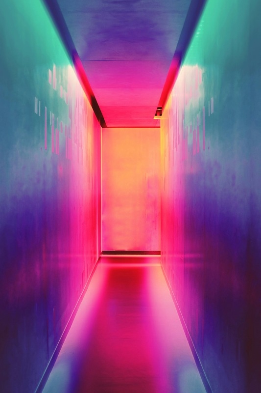 A colorful room.